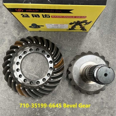 710-35199-6645 Zestaw bieżnikowy HOWO Części ciężarówki 27/18 Koło kolczykowe i koronowe Spiralnie bieżnikowe 27/18