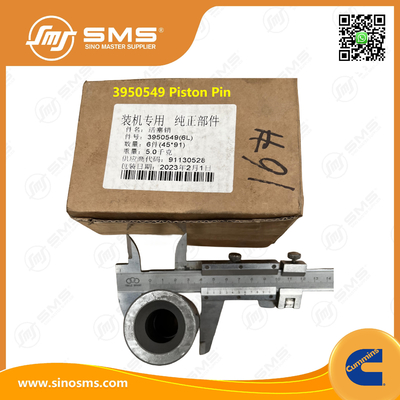 3950549 Piston Pin CUMMINS Części silników 6L 6CT 8.9 Części silników wysokoprężnych