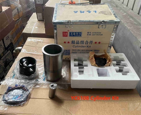 YC6108 Zestaw Yuchai Części silnika Cylinder Liner Zestaw pionowy
