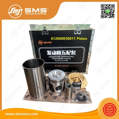 612600030011 Cylinder Liner WEICHAI Części silnika tłokowy pierścień szpilkowy Silnik pięcioręczny wspierający WEICHAI WD615