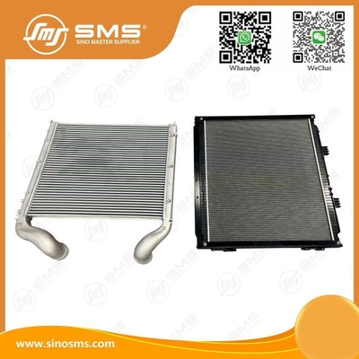 Radiator 812W06100-0002 HOWO Części ciężarówki Intercoolera Wodny zbiornik Radiator silnika