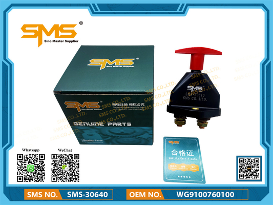 WG9100760100 Główny wyłącznik zasilania Sinotruk Howo Truck Spare Parts